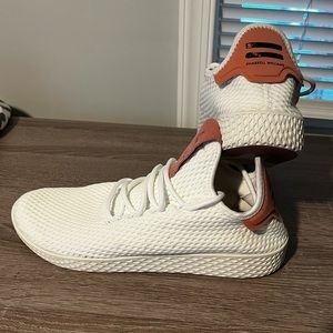 Men’s (White) Pharrell Williams Adidas Tennis Hu shoes